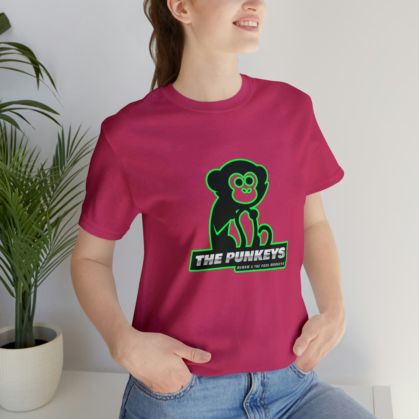 The Punkeys Unisex Jersey Short Sleeve Tee