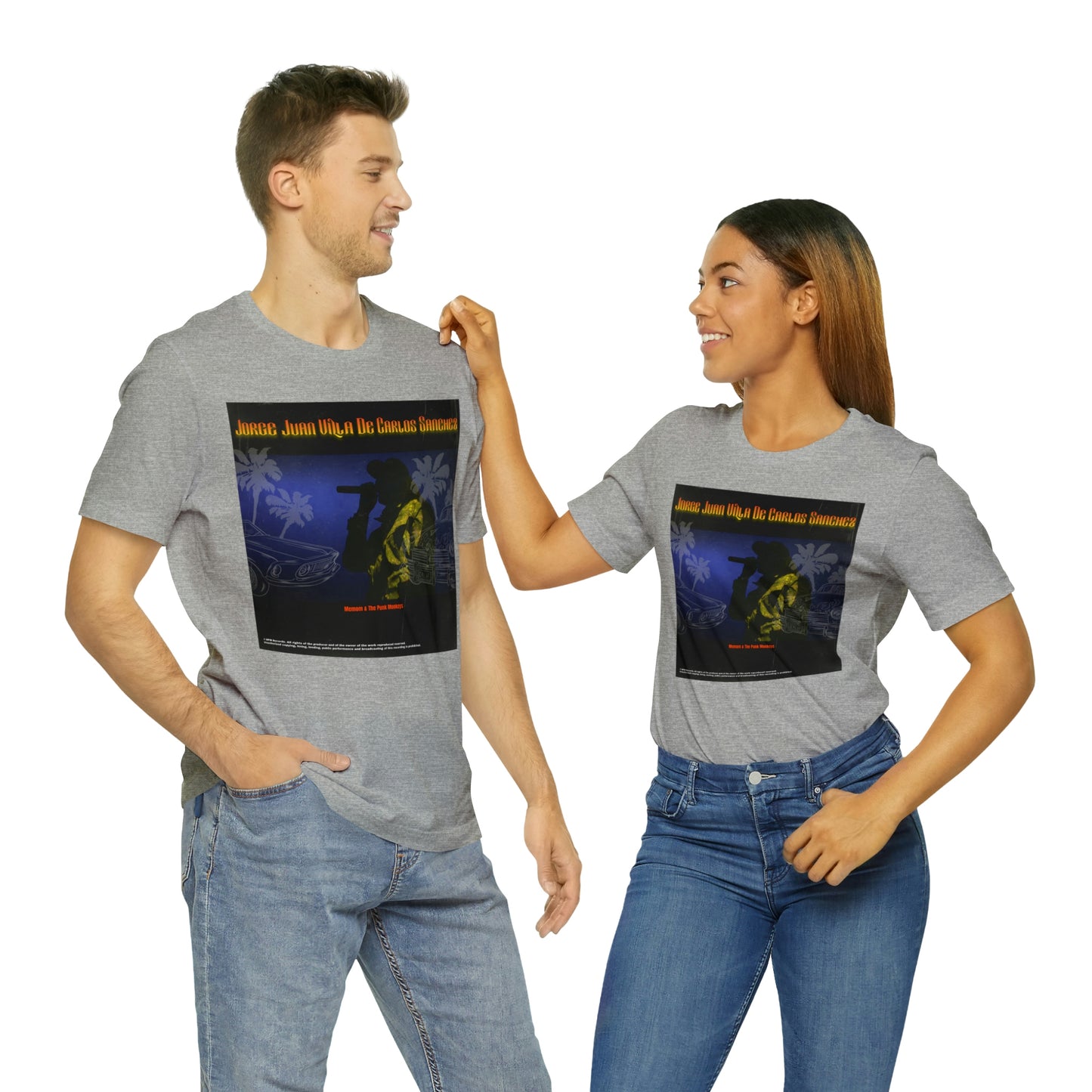 Jorge Juan Villa De Carlos Sanchez Unisex Jersey Short Sleeve Tee