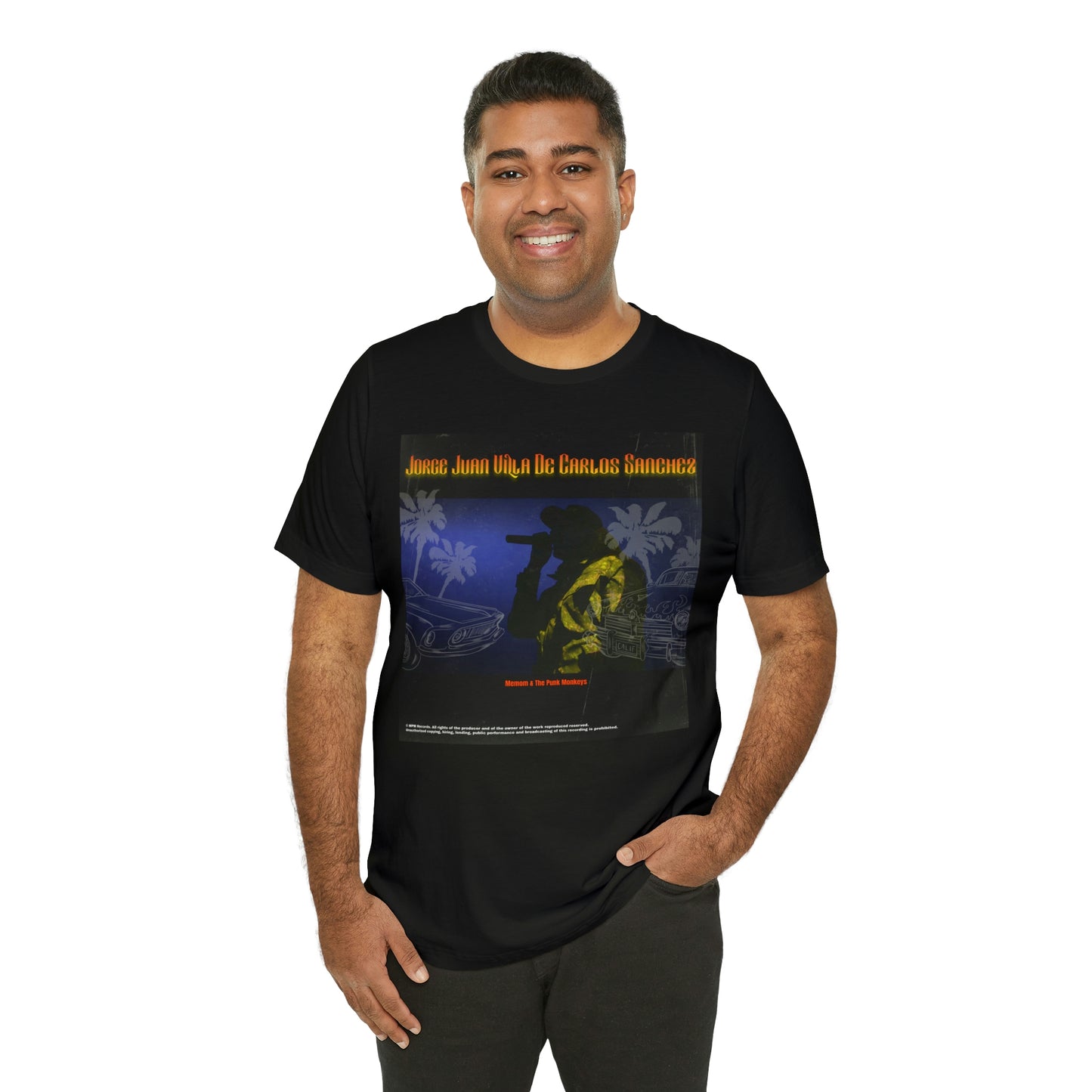Jorge Juan Villa De Carlos Sanchez Unisex Jersey Short Sleeve Tee