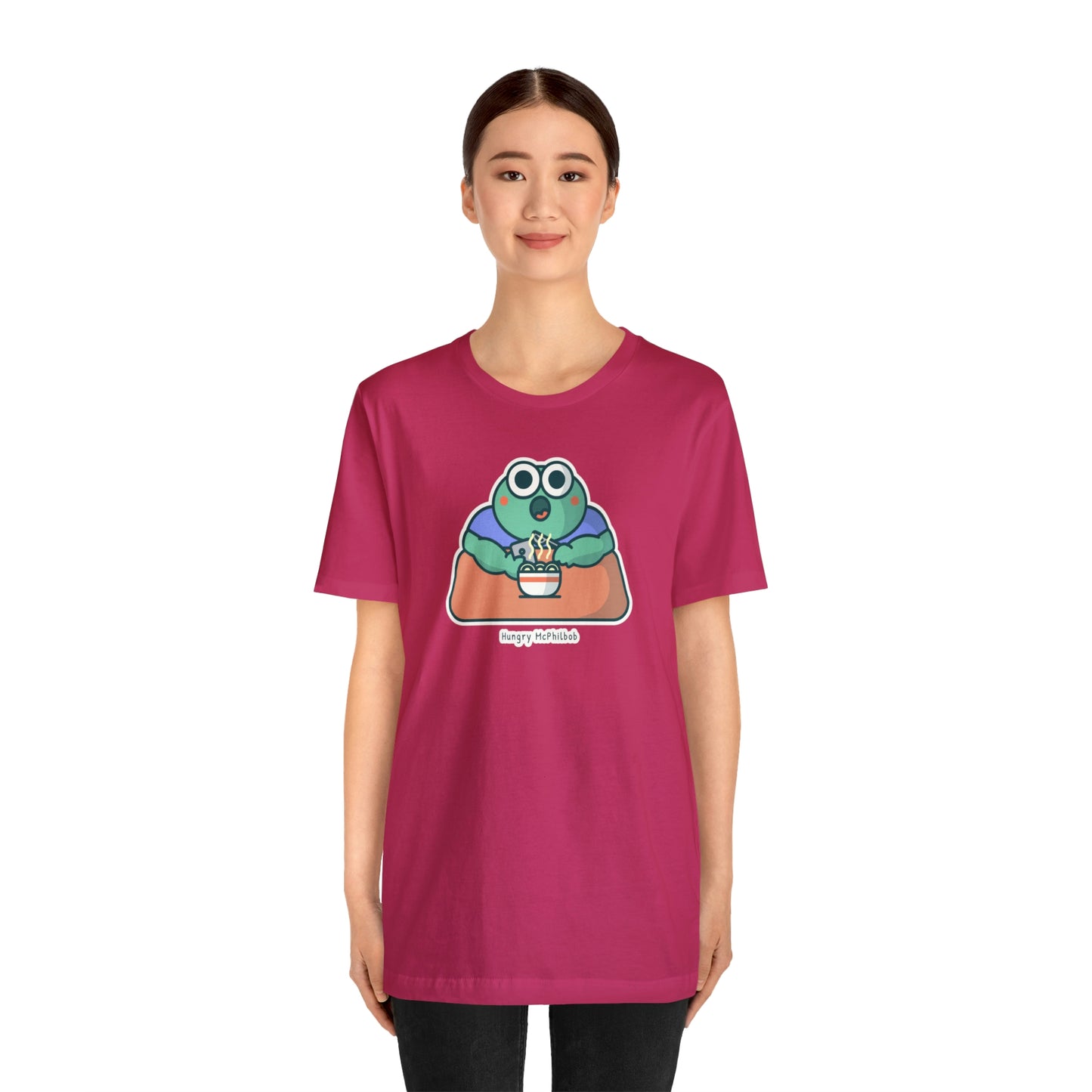 Hungry McPhilbob Unisex Jersey Short Sleeve Tee