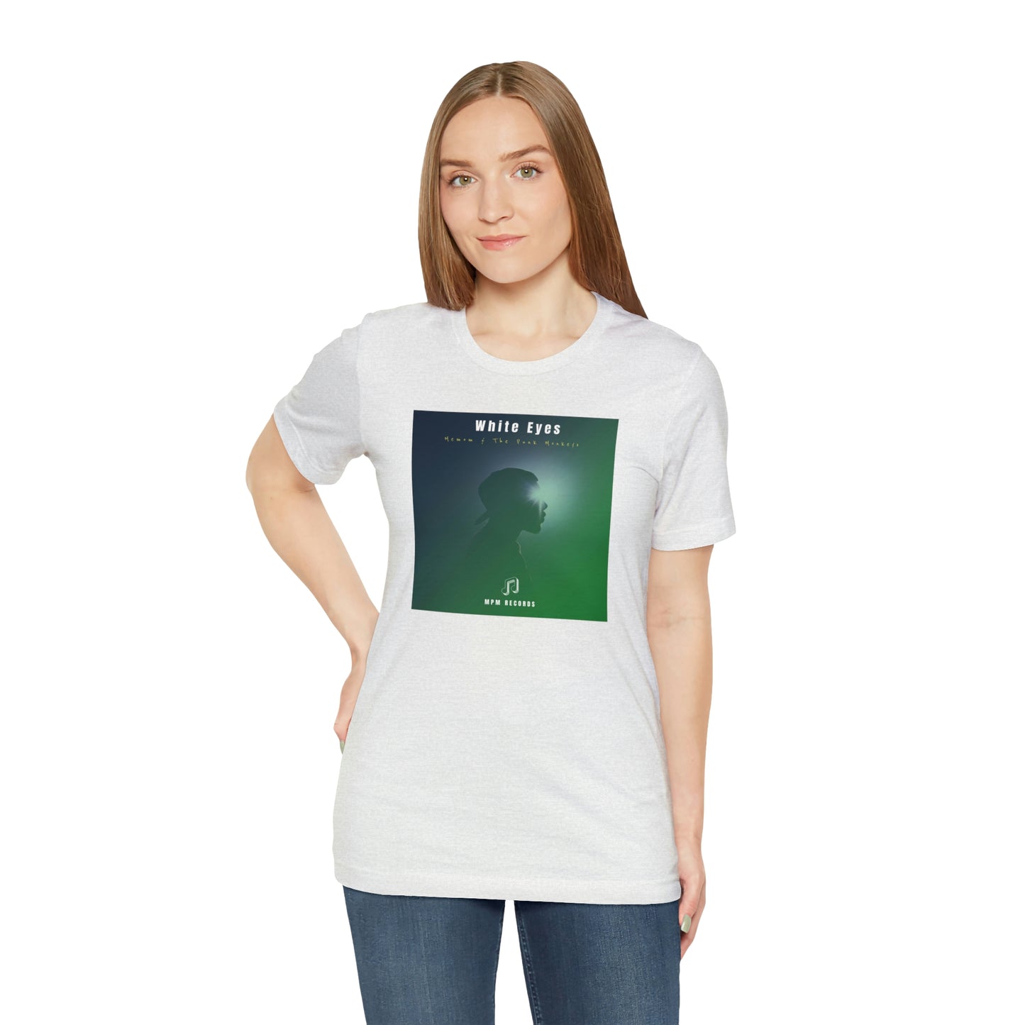 White Eyes Unisex Jersey Short Sleeve Tee
