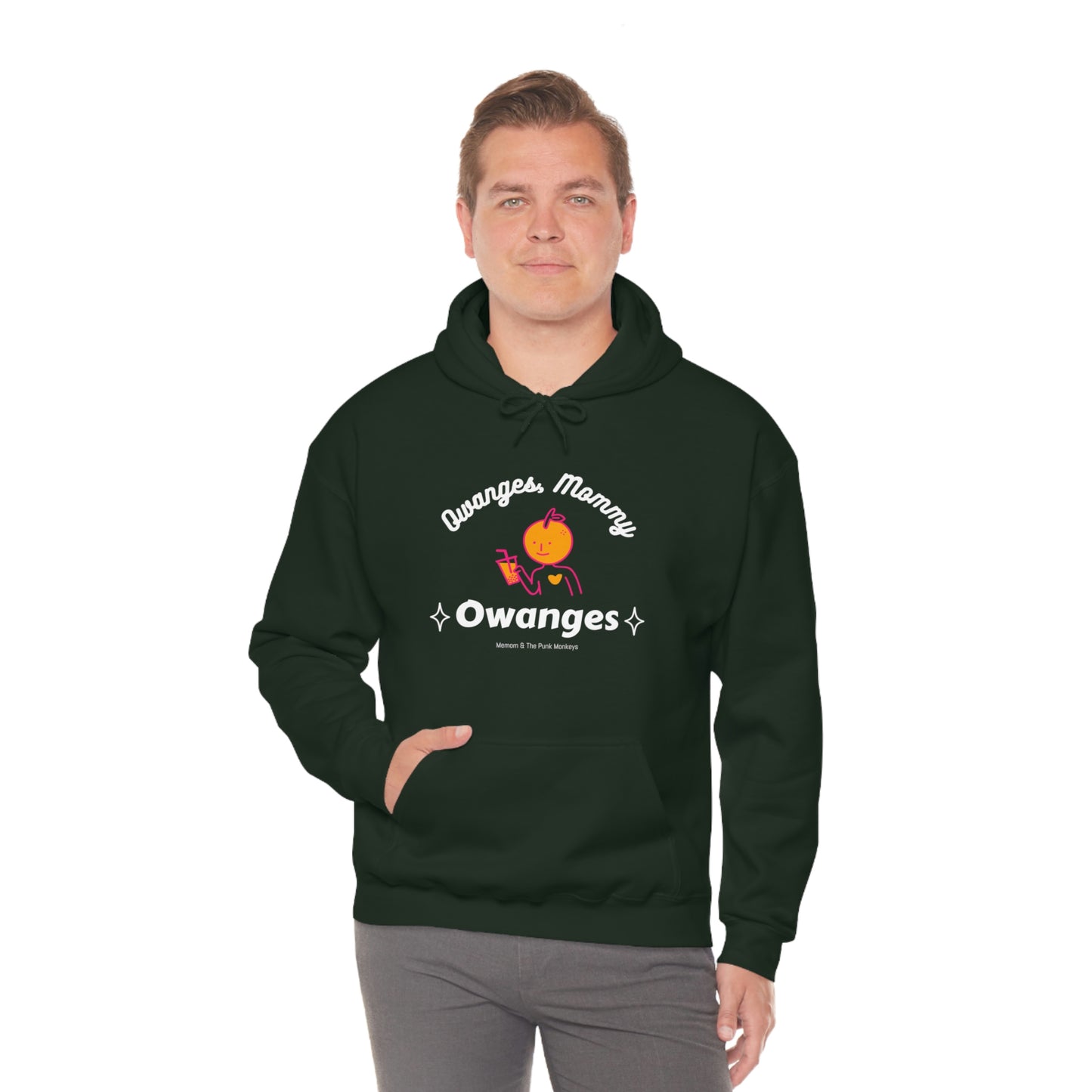 Owanges, Mommy, Owanges Unisex Heavy Blend™ Hooded Sweatshirt