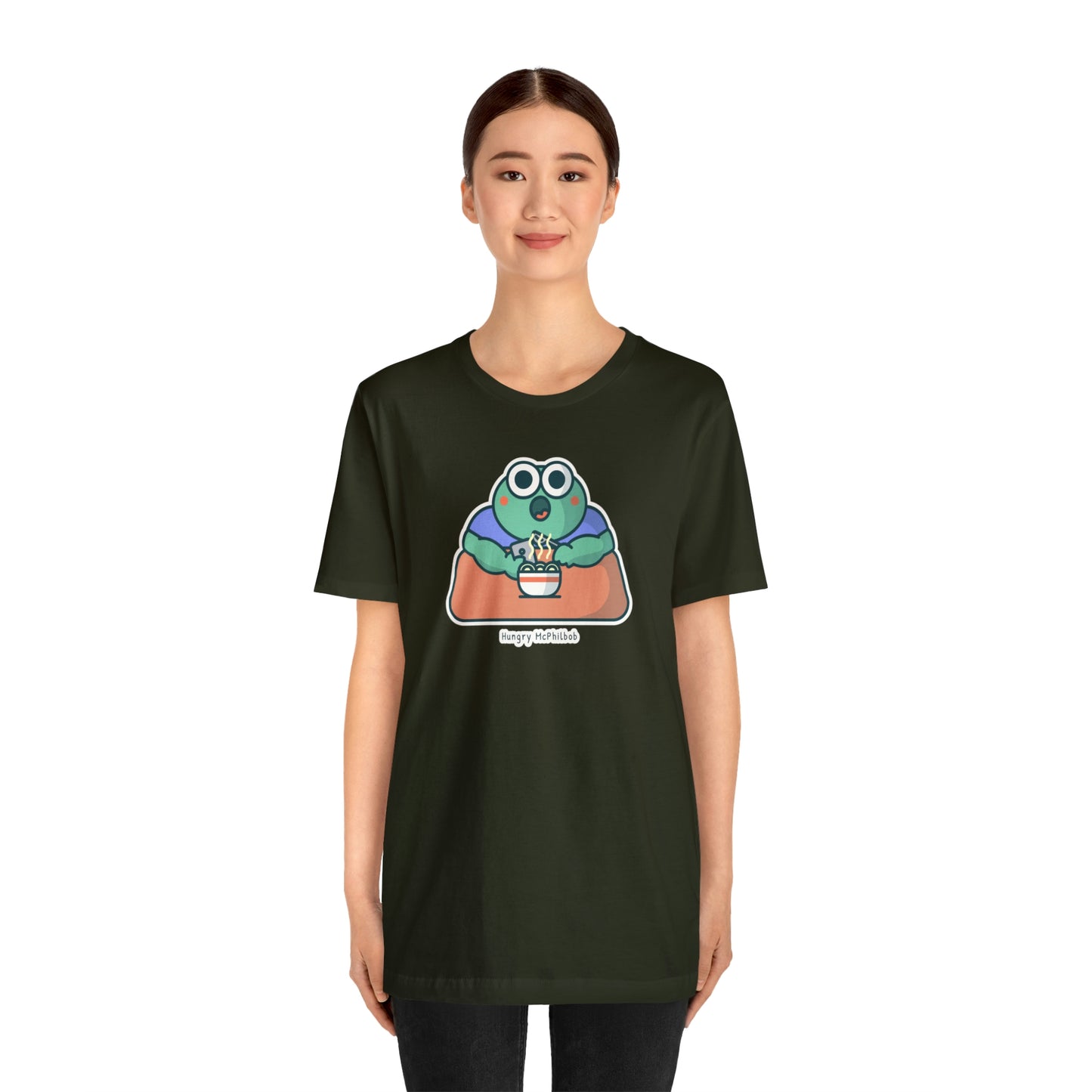 Hungry McPhilbob Unisex Jersey Short Sleeve Tee