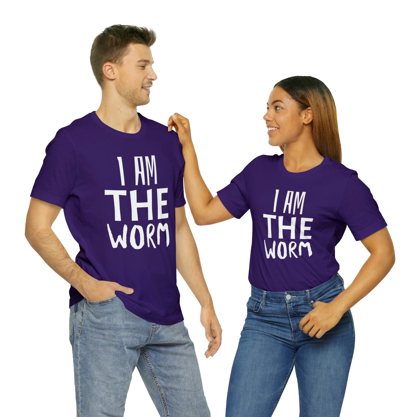 I Am The Worm Unisex Jersey Short Sleeve Tee