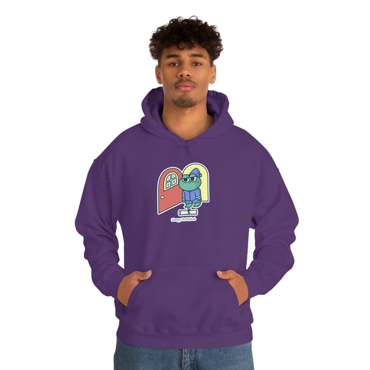 Sleepy McPhilbob Unisex Heavy Blend™ Hooded Sweatshirt