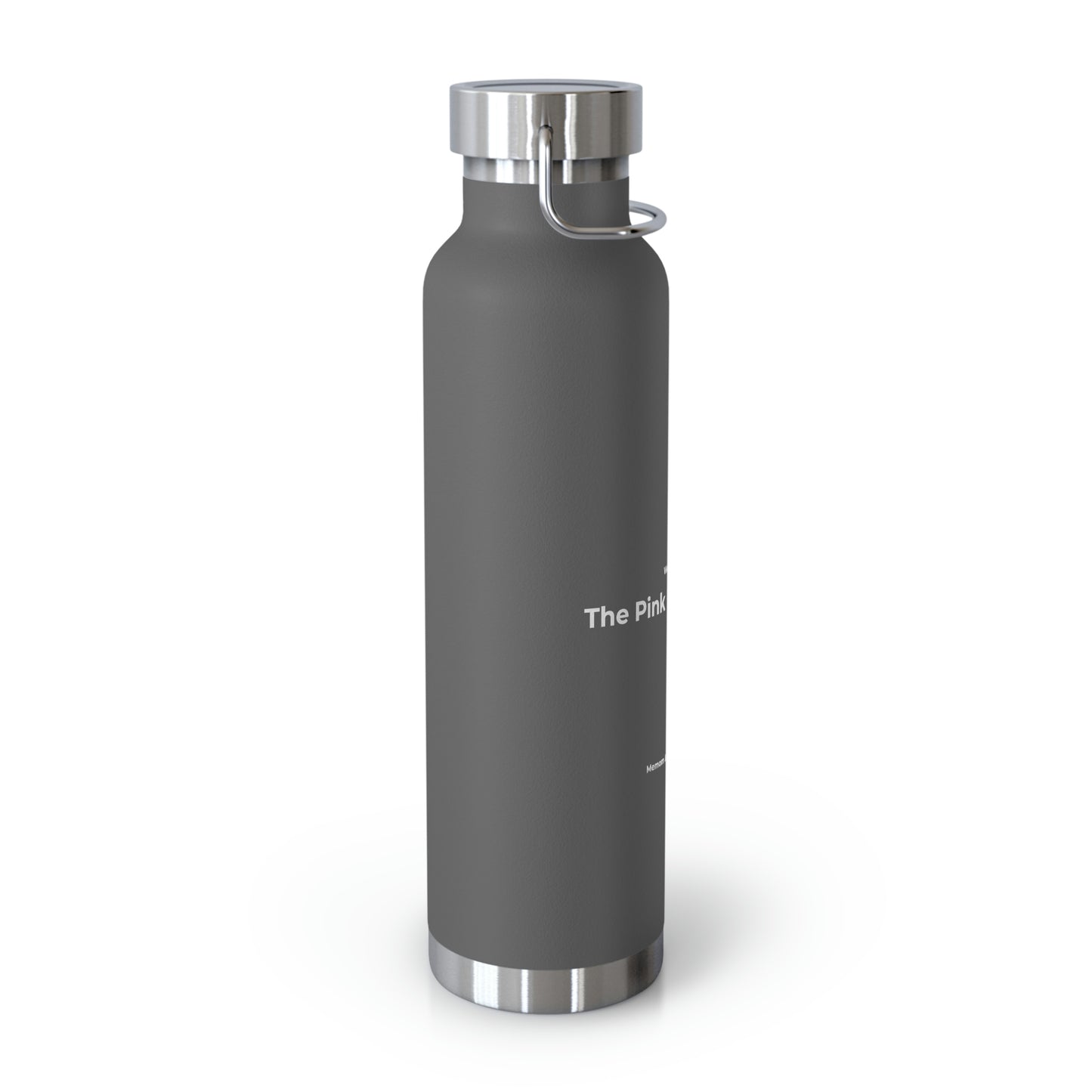 We've Reached the Pink Marshmallow Copper Vacuum Insulated Bottle, 22oz