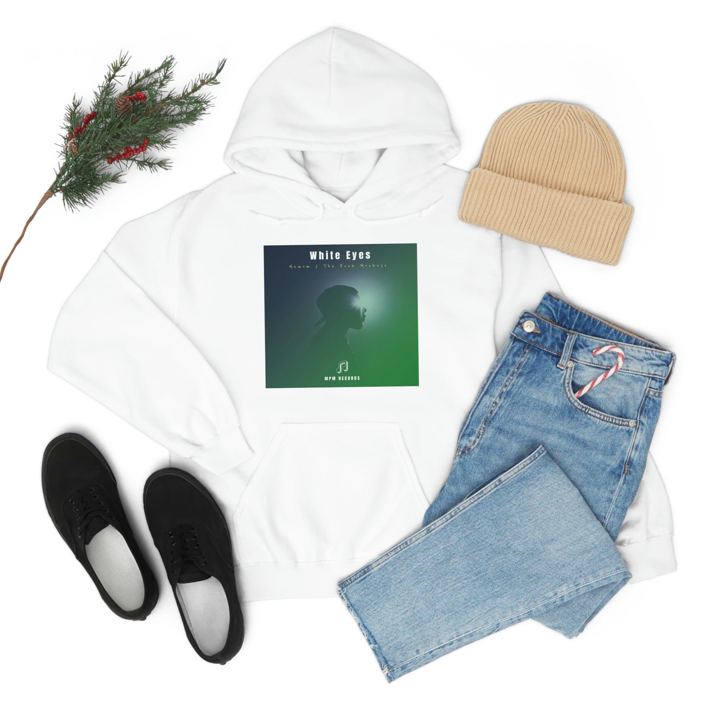 White Eyes Unisex Heavy Blend™ Hooded Sweatshirt