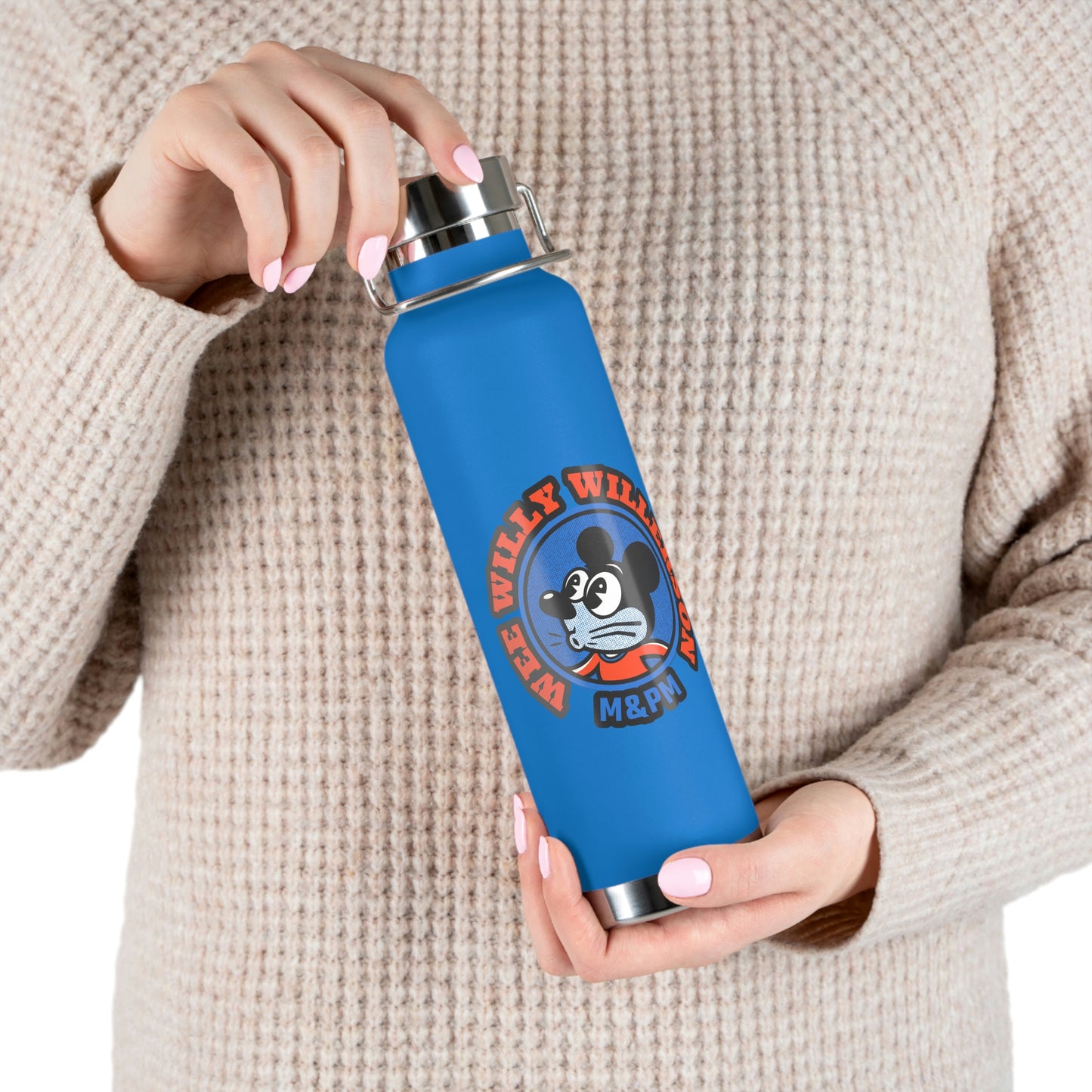 Wee Willy Willerson Copper Vacuum Insulated Bottle, 22oz