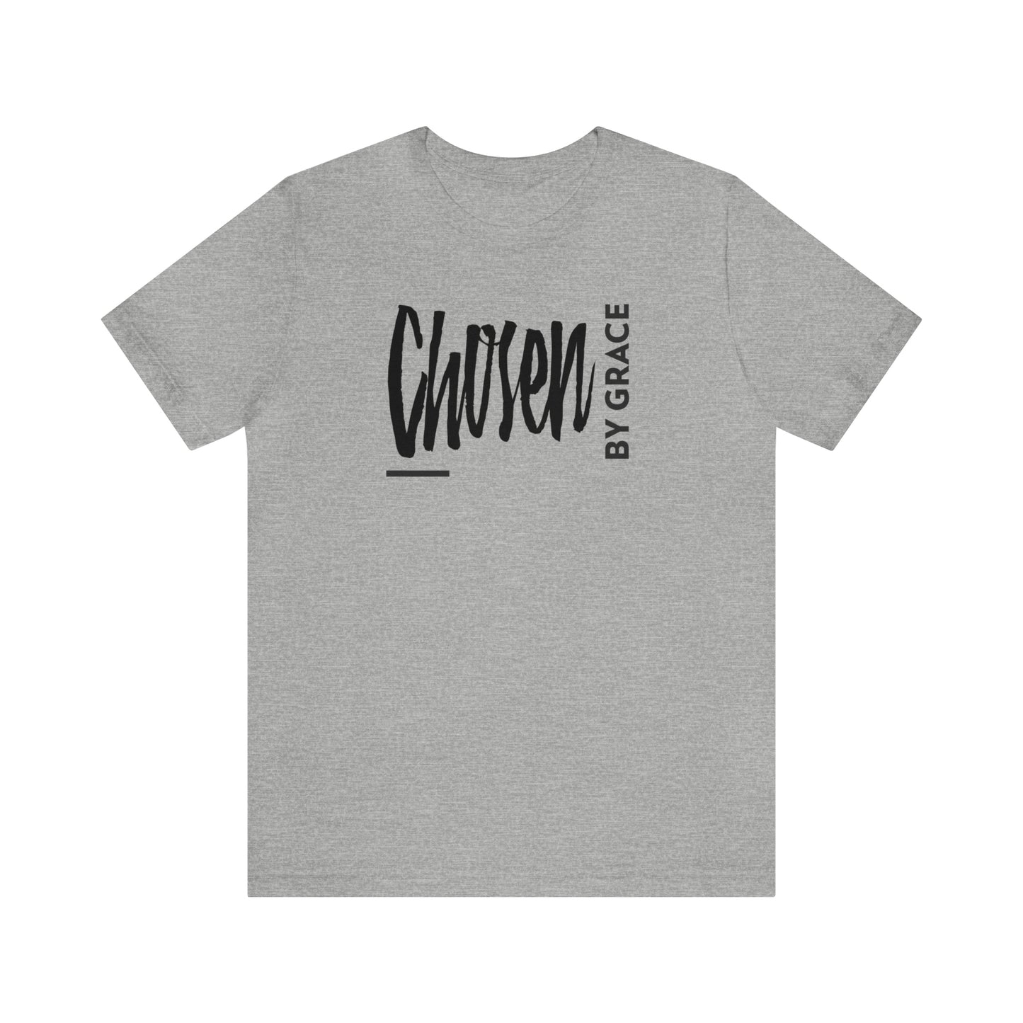 Chosen By Grace Sideways Unisex Jersey Short Sleeve Tee