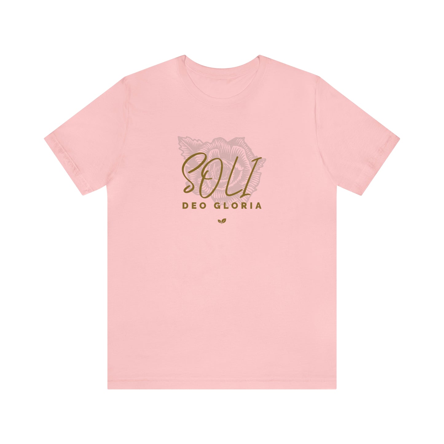 Soli Deo Gloria Rose Unisex Jersey Short Sleeve Tee