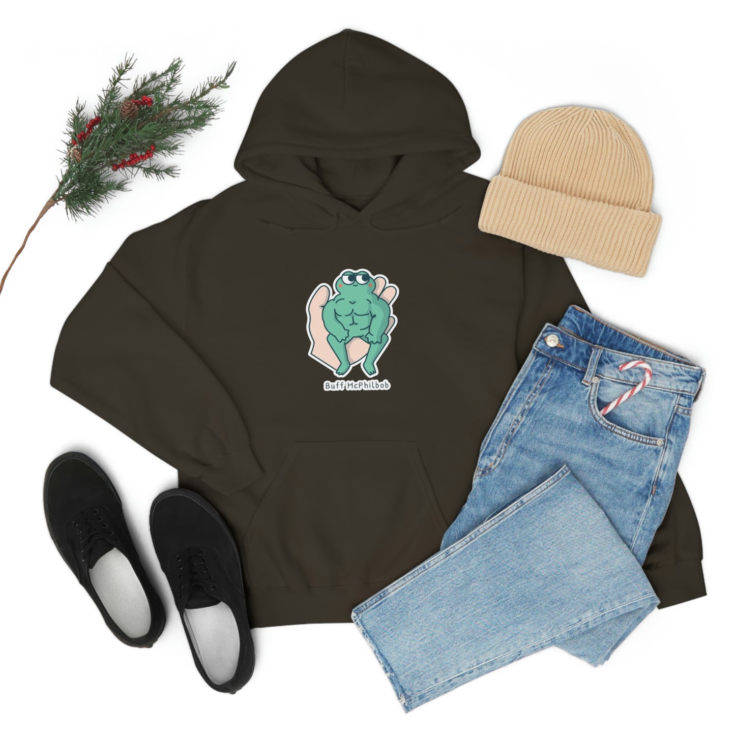 Buff McPhilbob Unisex Heavy Blend™ Hooded Sweatshirt
