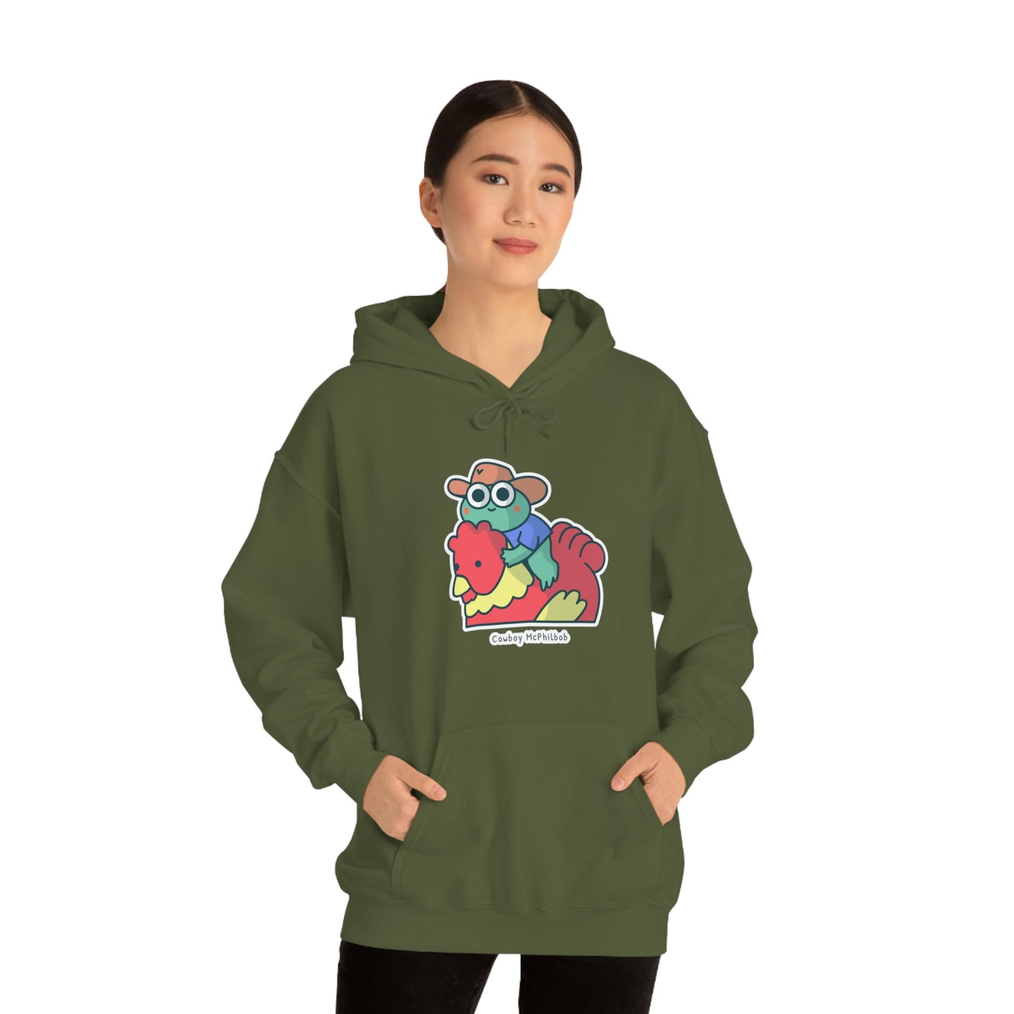 Cowboy McPhilbob Unisex Heavy Blend™ Hooded Sweatshirt
