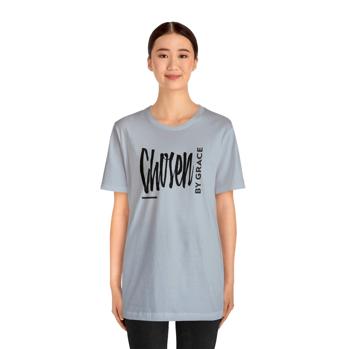 Chosen By Grace Sideways Unisex Jersey Short Sleeve Tee