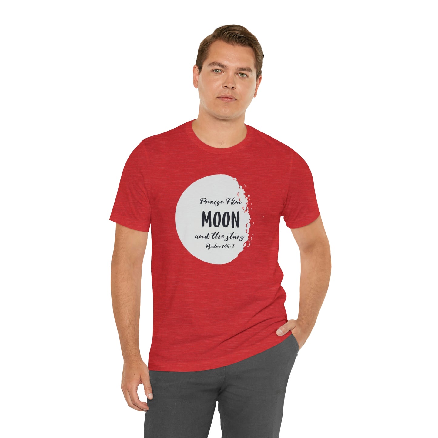 The Moon Unisex Jersey Short Sleeve Tee