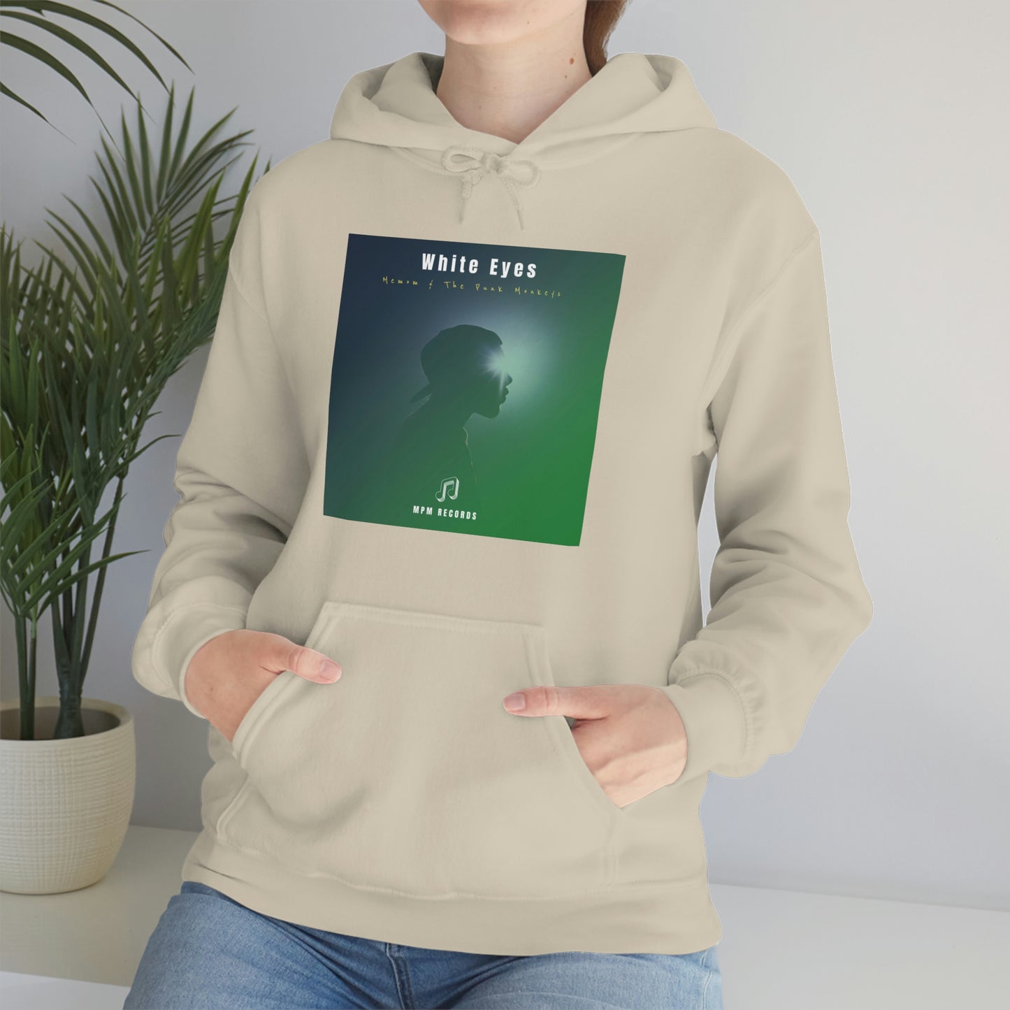 White Eyes Unisex Heavy Blend™ Hooded Sweatshirt