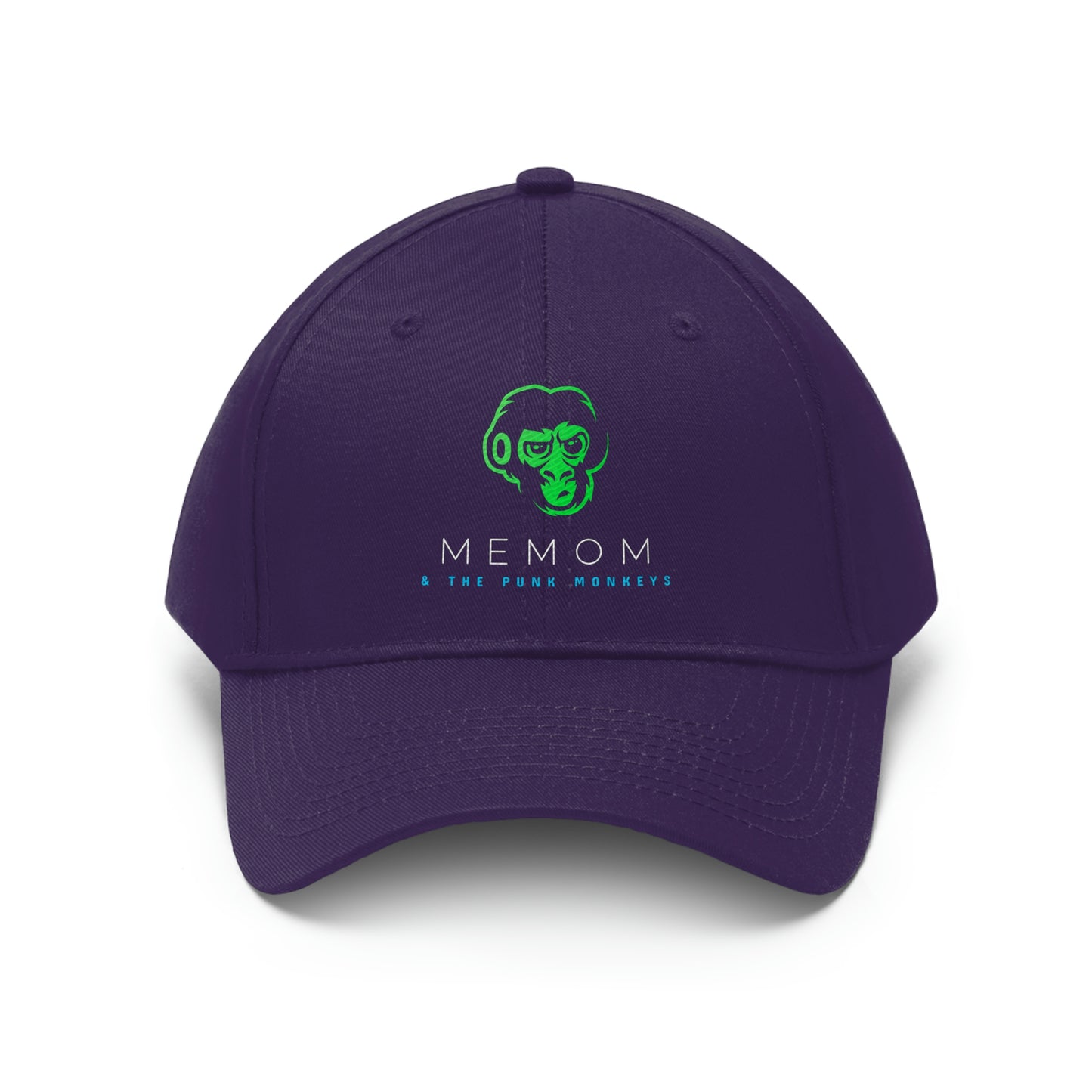 Memom & The Punk Monkeys Unisex Twill Hat