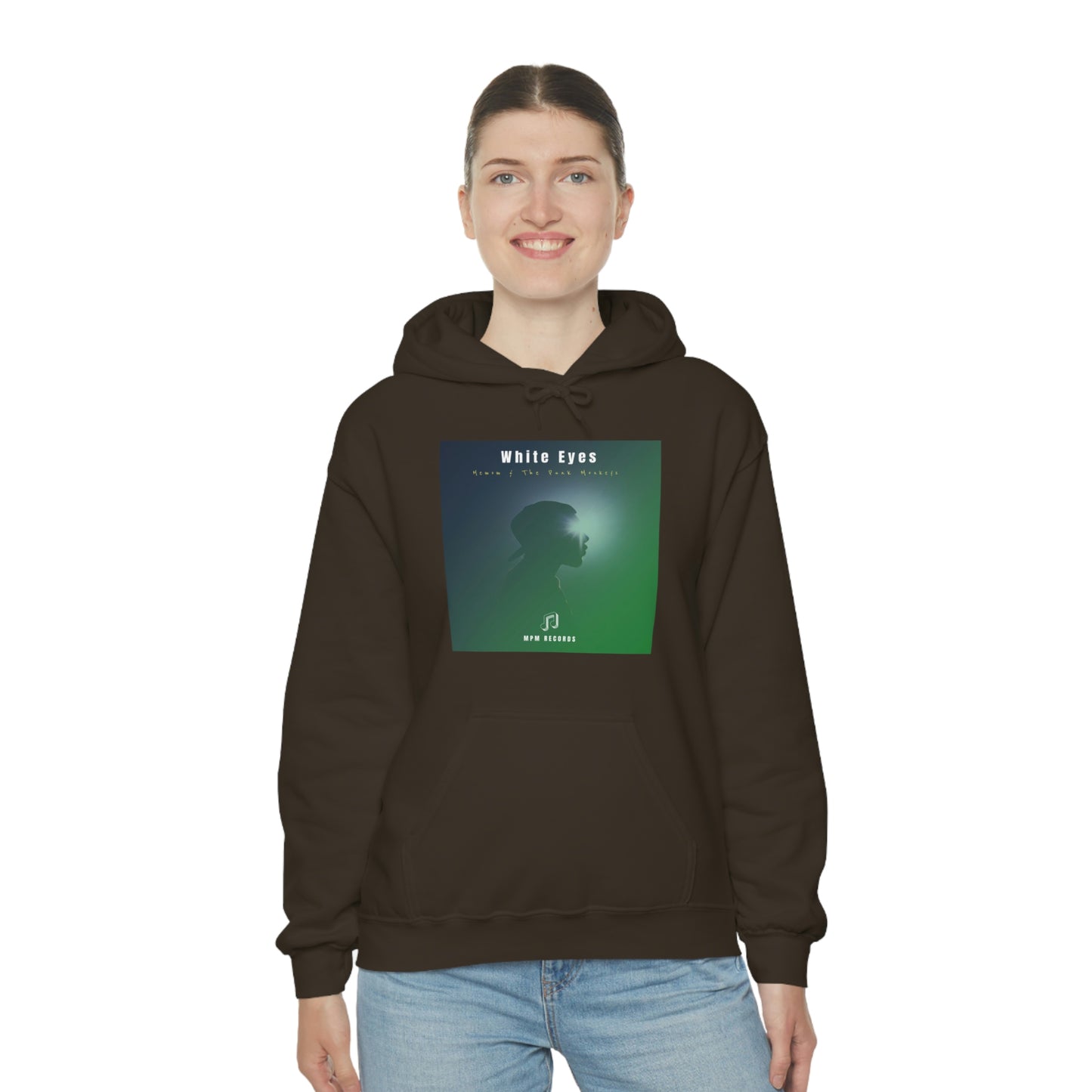White Eyes Unisex Heavy Blend™ Hooded Sweatshirt