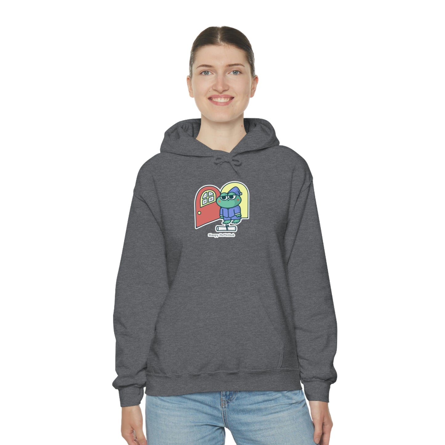 Sleepy McPhilbob Unisex Heavy Blend™ Hooded Sweatshirt