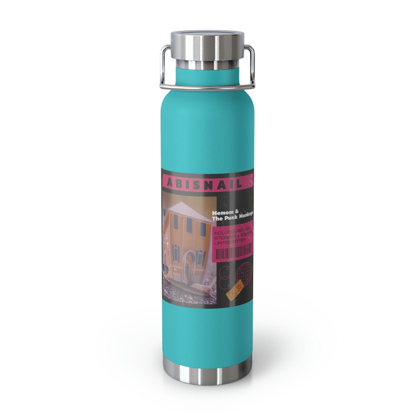Abisnail 22oz Vacuum Insulated Bottle