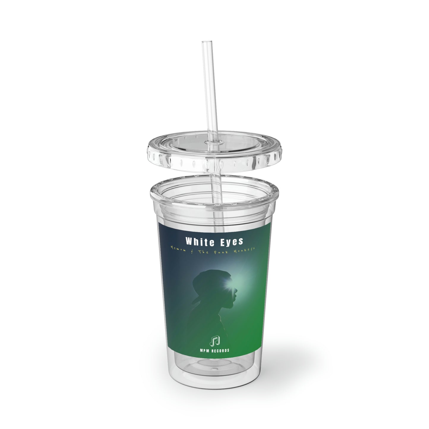 White Eyes Suave Acrylic Cup