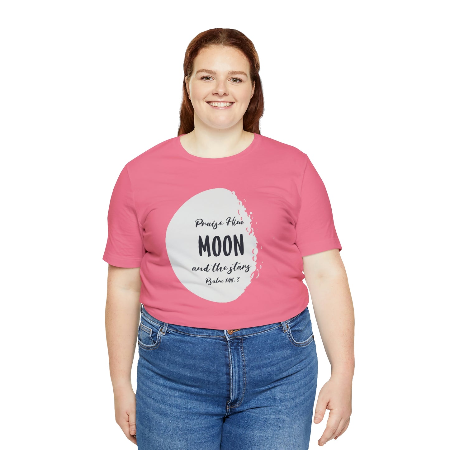 The Moon Unisex Jersey Short Sleeve Tee