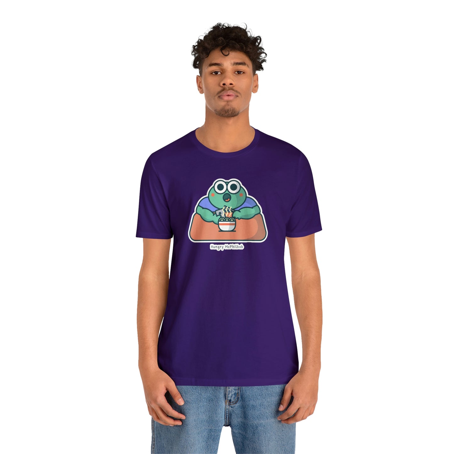 Hungry McPhilbob Unisex Jersey Short Sleeve Tee