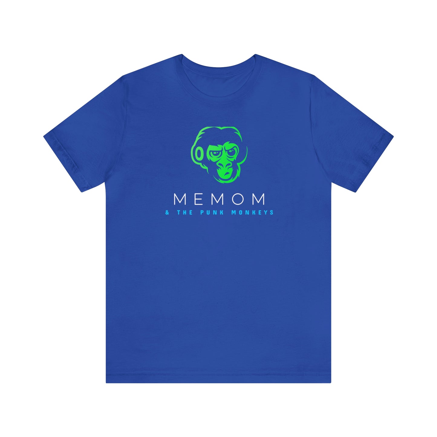 Memom and the Punk Monkeys Logo Unisex Jersey Short Sleeve Tee