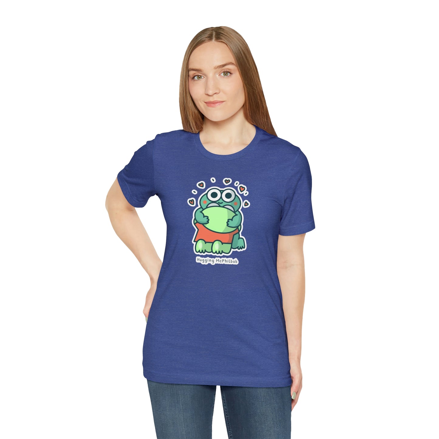 Hugging McPhilbob Unisex Jersey Short Sleeve Tee