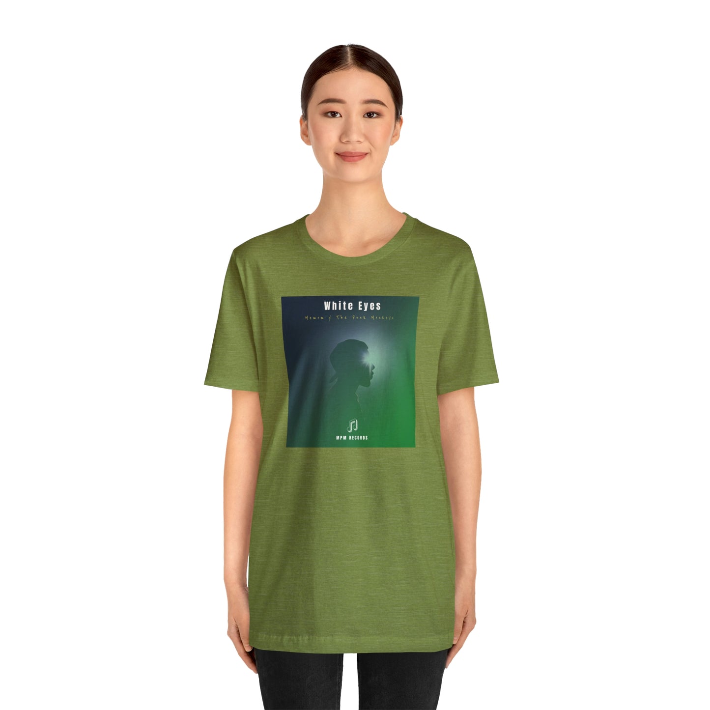 White Eyes Unisex Jersey Short Sleeve Tee