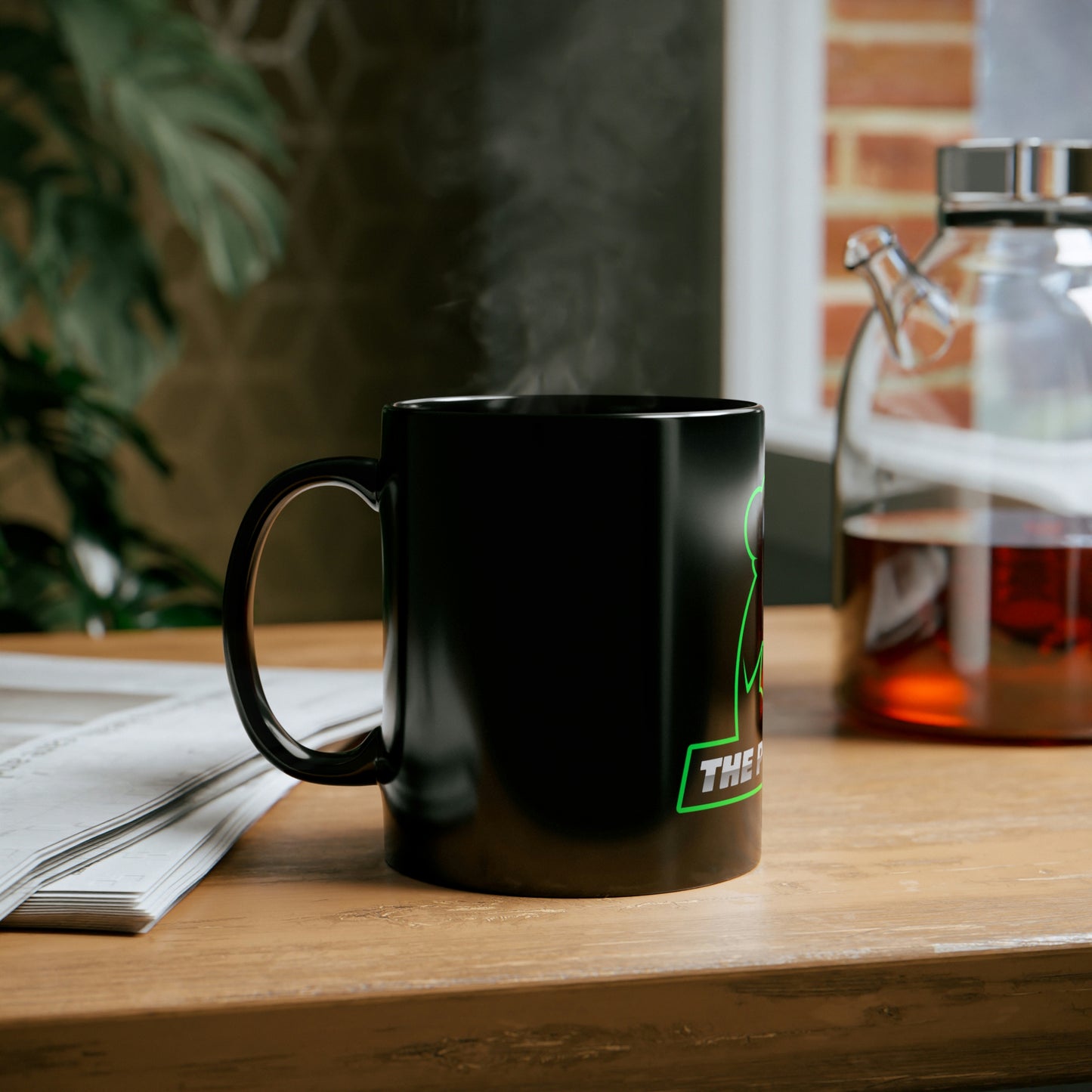 The Punkeys 11oz Black Mug