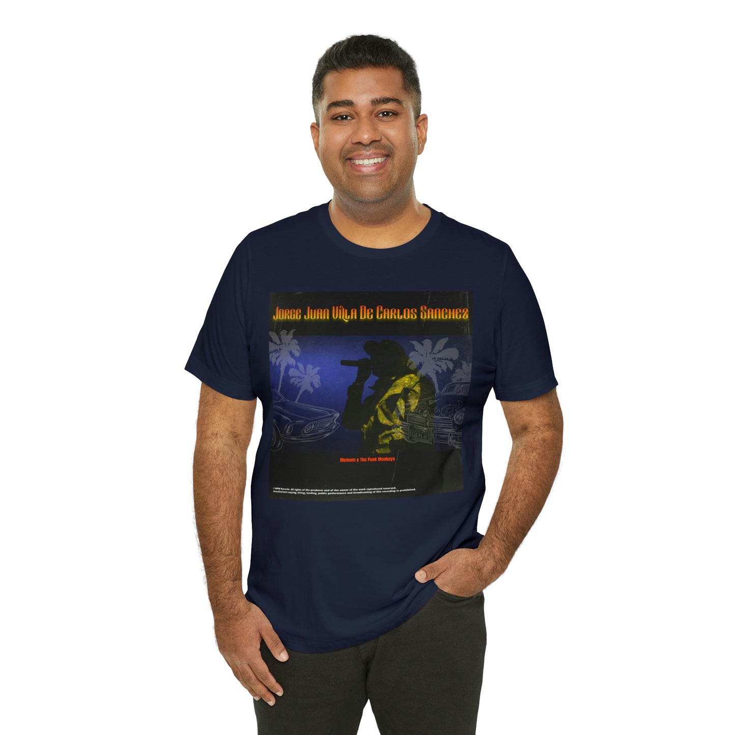 Jorge Juan Villa De Carlos Sanchez Unisex Jersey Short Sleeve Tee