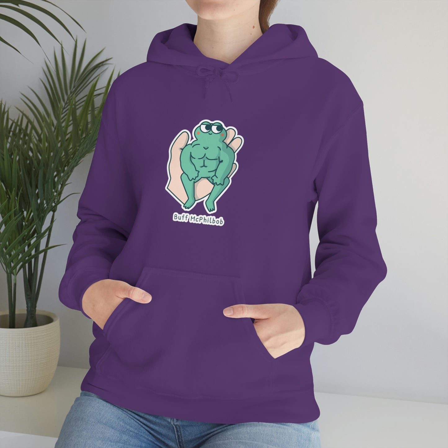 Buff McPhilbob Unisex Heavy Blend™ Hooded Sweatshirt