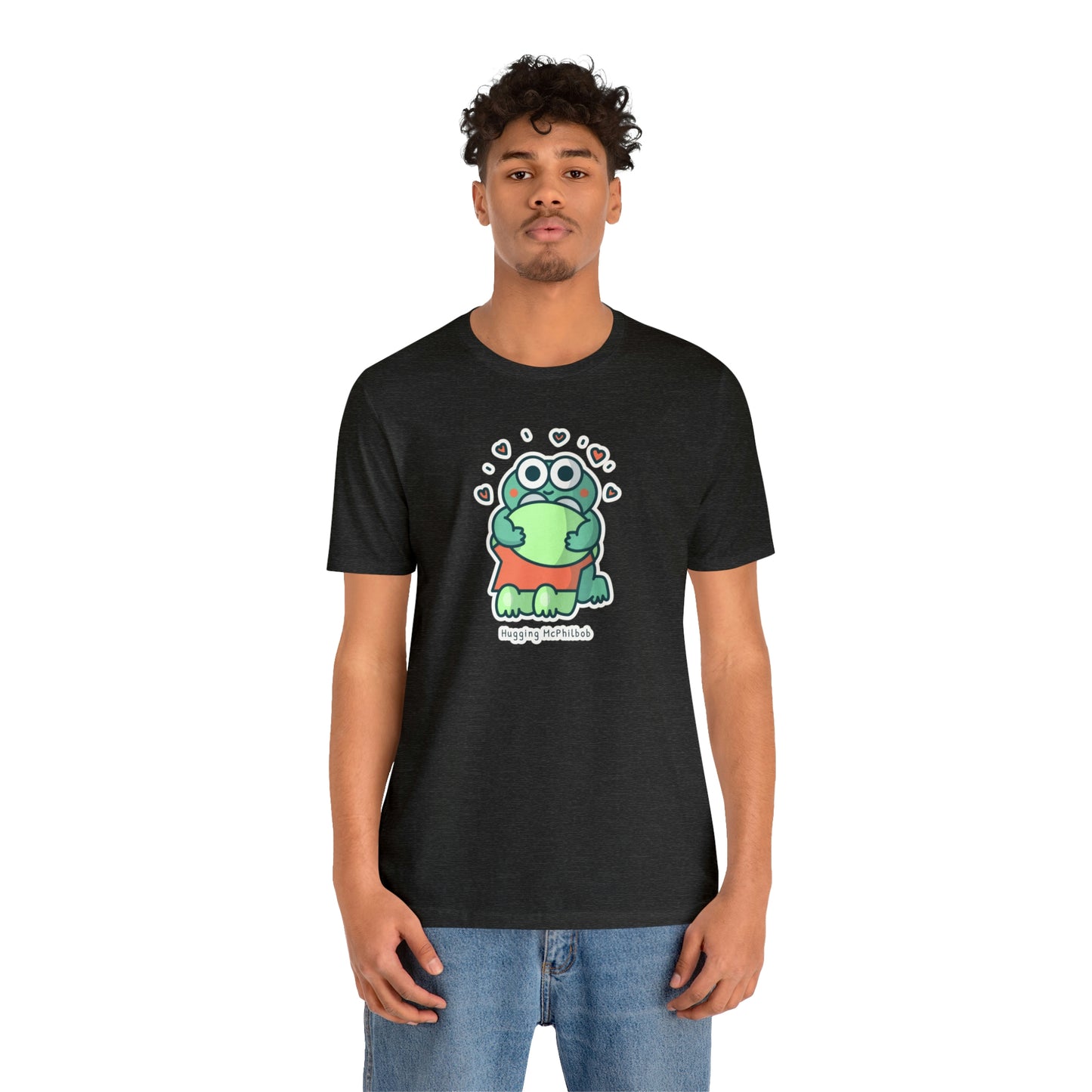 Hugging McPhilbob Unisex Jersey Short Sleeve Tee