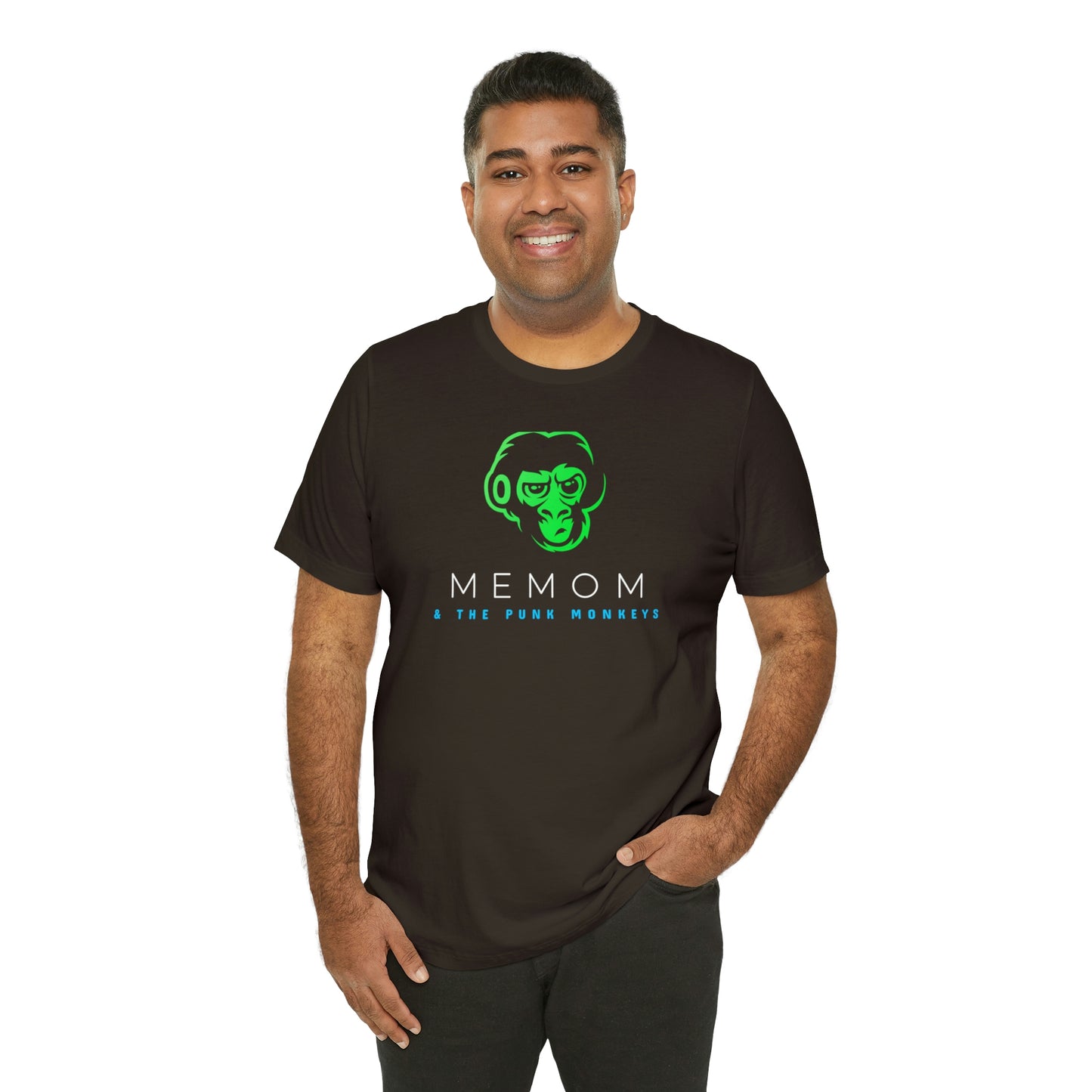 Memom and the Punk Monkeys Logo Unisex Jersey Short Sleeve Tee