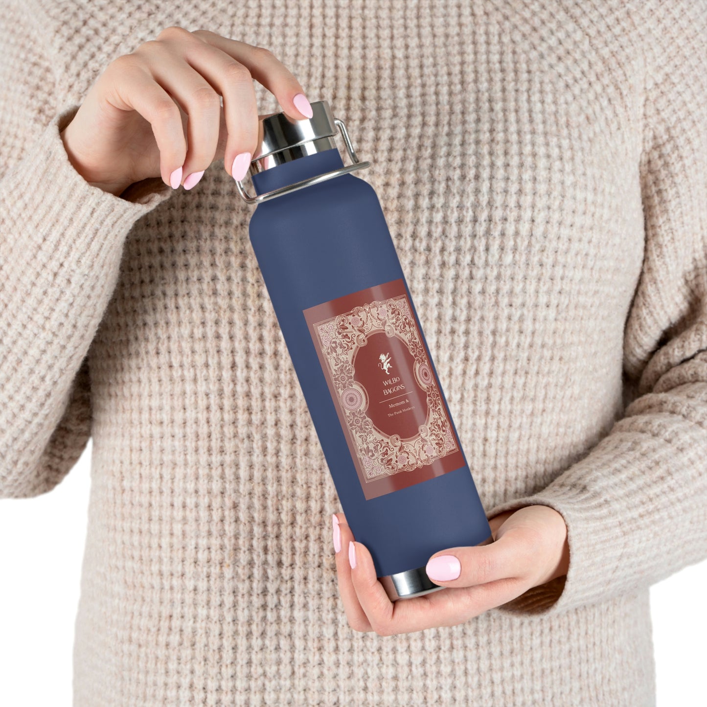Willbo Baggins Copper Vacuum Insulated Bottle, 22oz