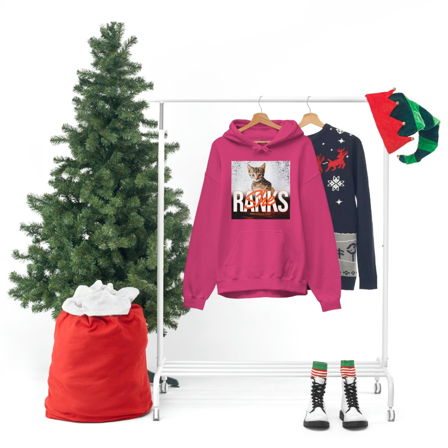 She Ranks Unisex Heavy Blend™ Hooded Sweatshirt