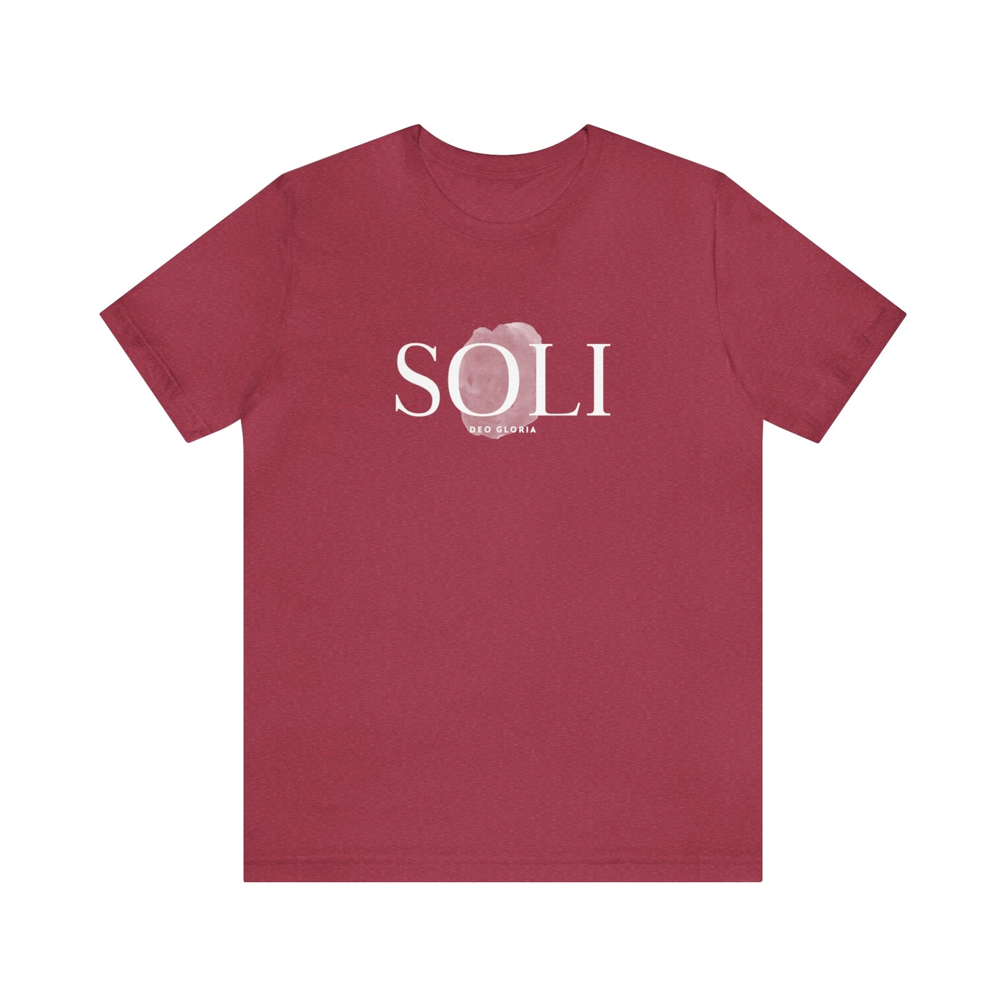 Soli Deo Gloria Paintbrush Unisex Jersey Short Sleeve Tee