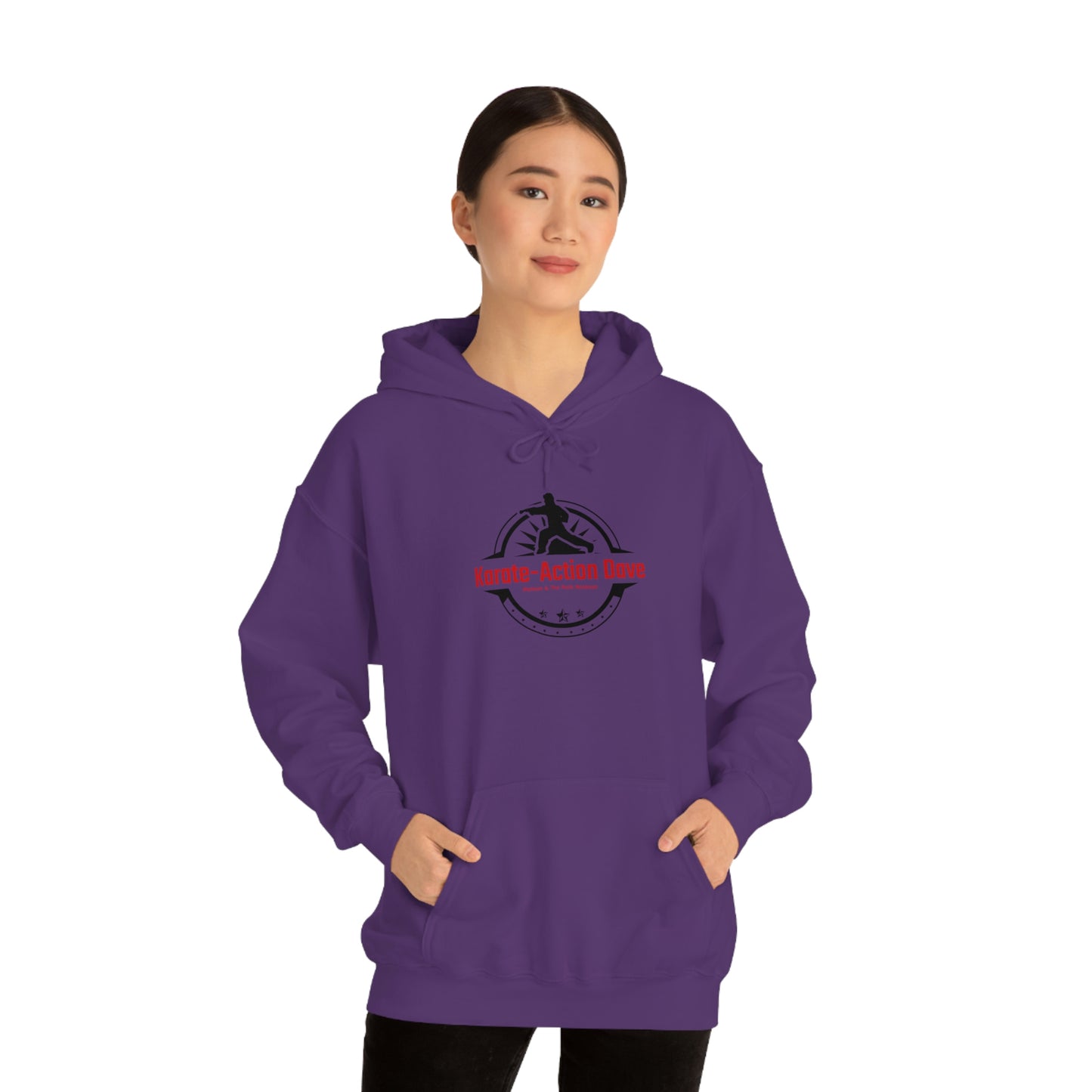 Karate Action Dave Unisex Heavy Blend™ Hooded Sweatshirt