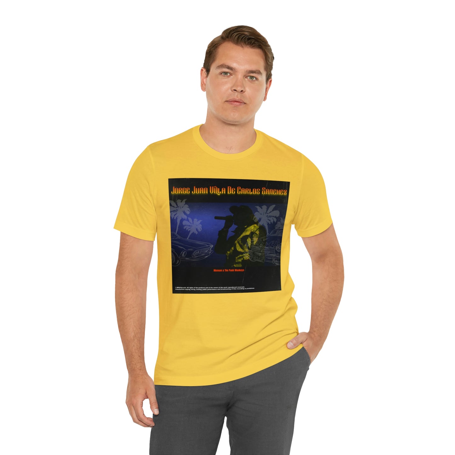 Jorge Juan Villa De Carlos Sanchez Unisex Jersey Short Sleeve Tee