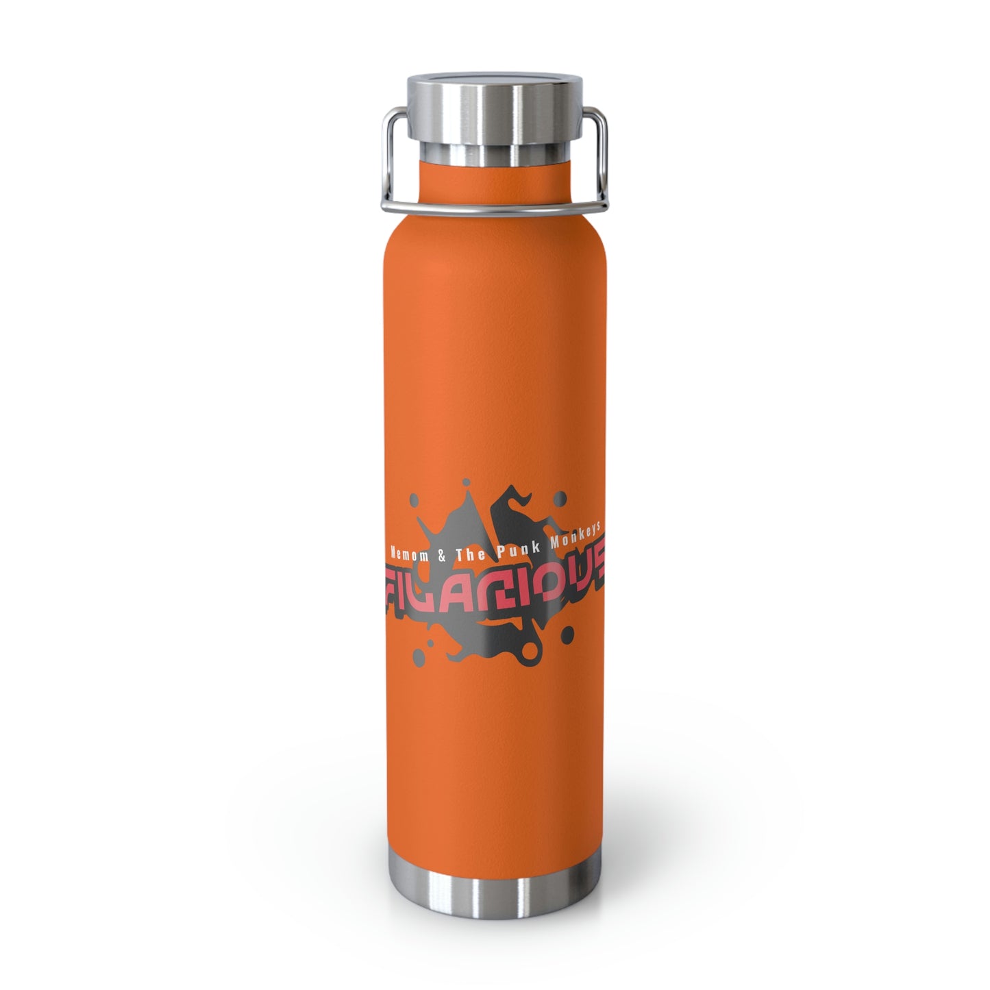 Filarious Copper Vacuum Insulated Bottle, 22oz