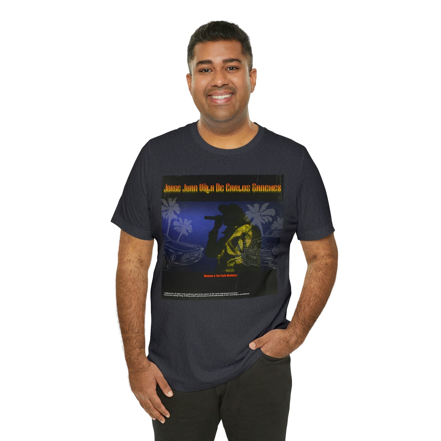 Jorge Juan Villa De Carlos Sanchez Unisex Jersey Short Sleeve Tee