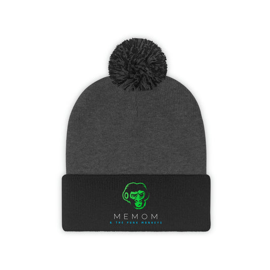 Memom & The Punk Monkeys Pom Pom Beanie