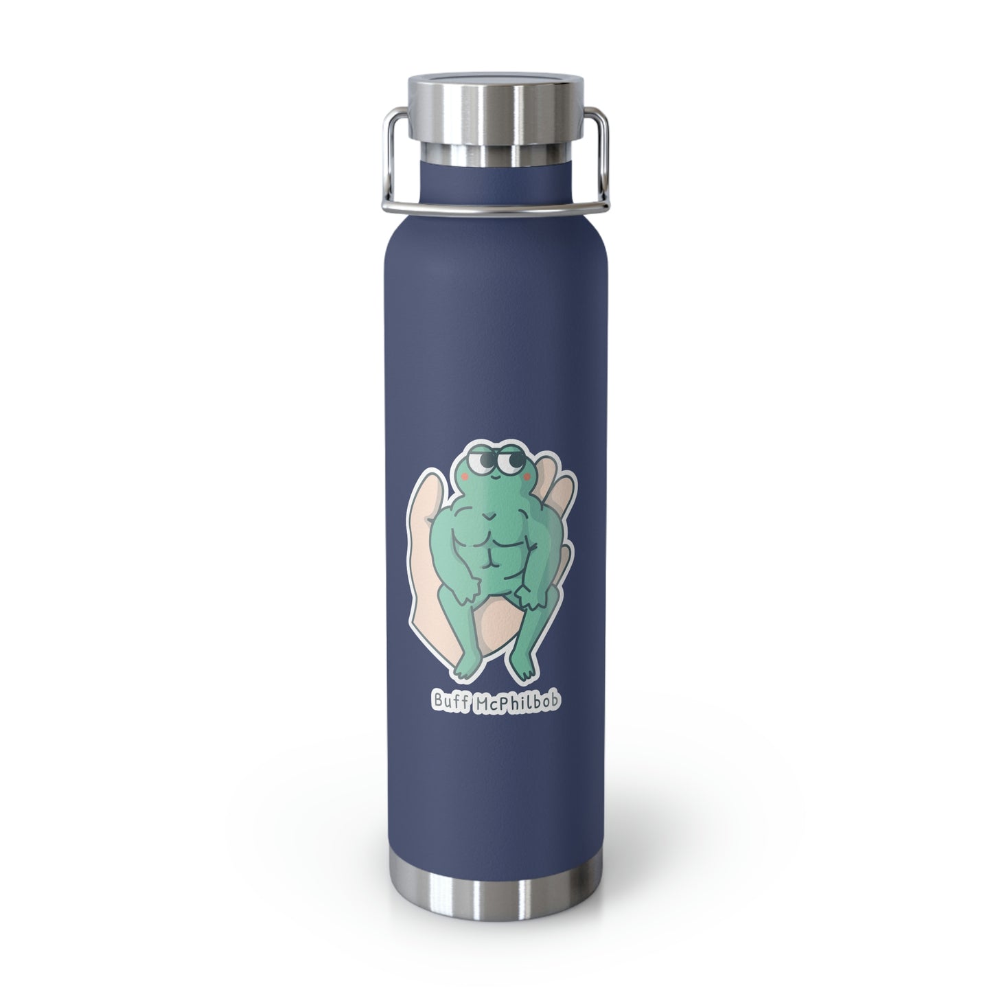 Buff McPhilbob Copper Vacuum Insulated Bottle, 22oz