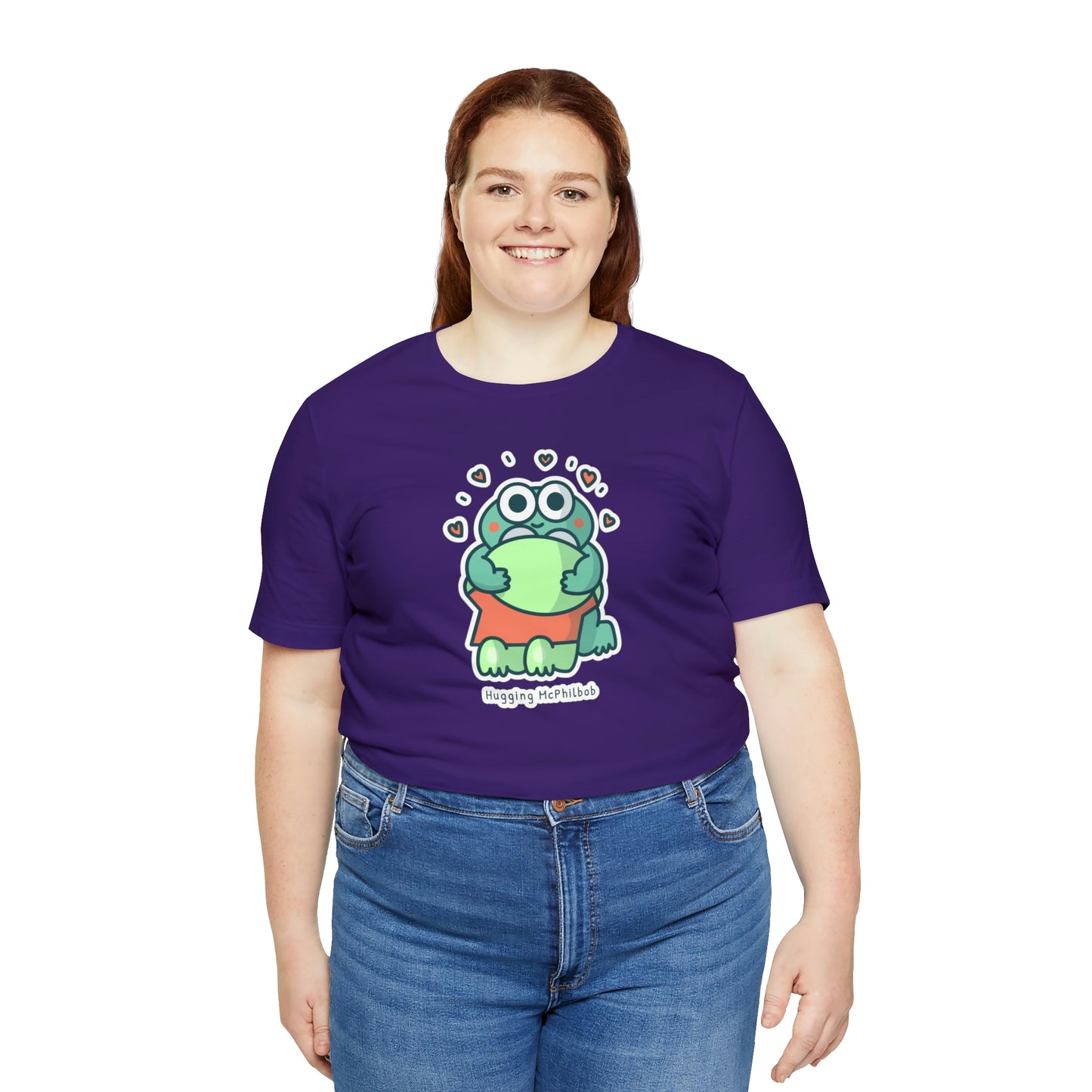 Hugging McPhilbob Unisex Jersey Short Sleeve Tee
