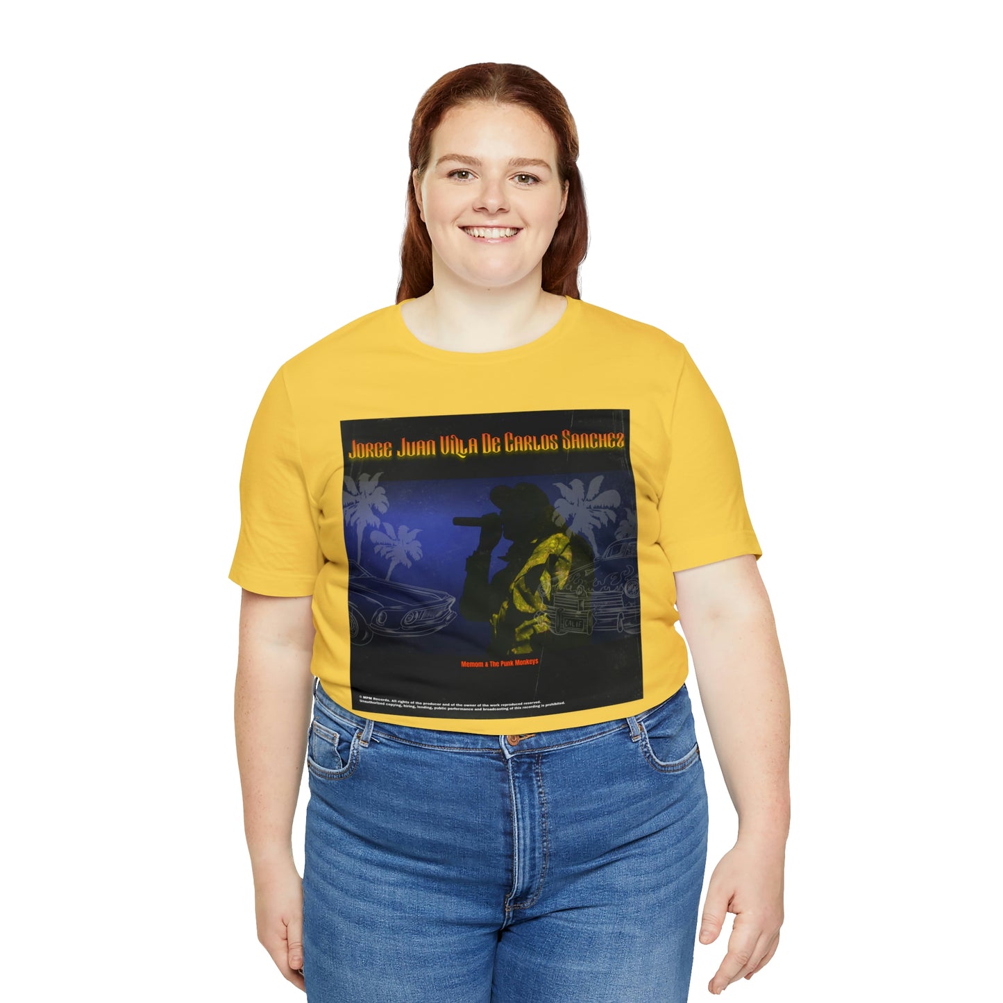 Jorge Juan Villa De Carlos Sanchez Unisex Jersey Short Sleeve Tee