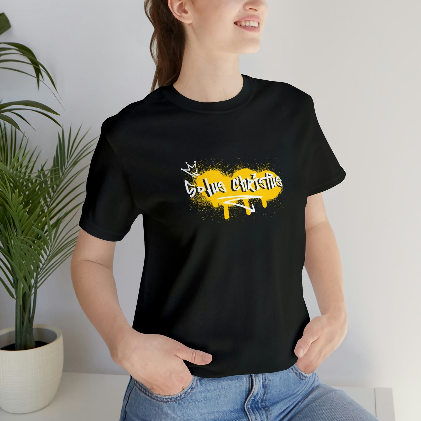 Solus Christus Unisex Jersey Short Sleeve Tee