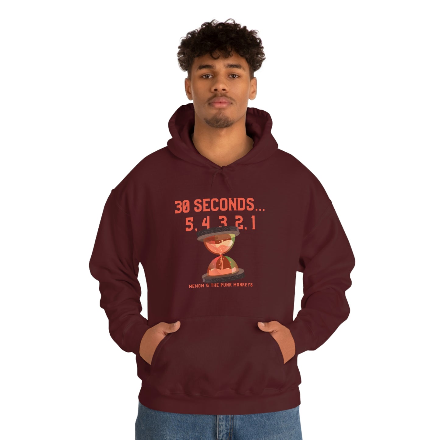 30 Seconds...5,4,3,2,1 Unisex Heavy Blend™ Hooded Sweatshirt