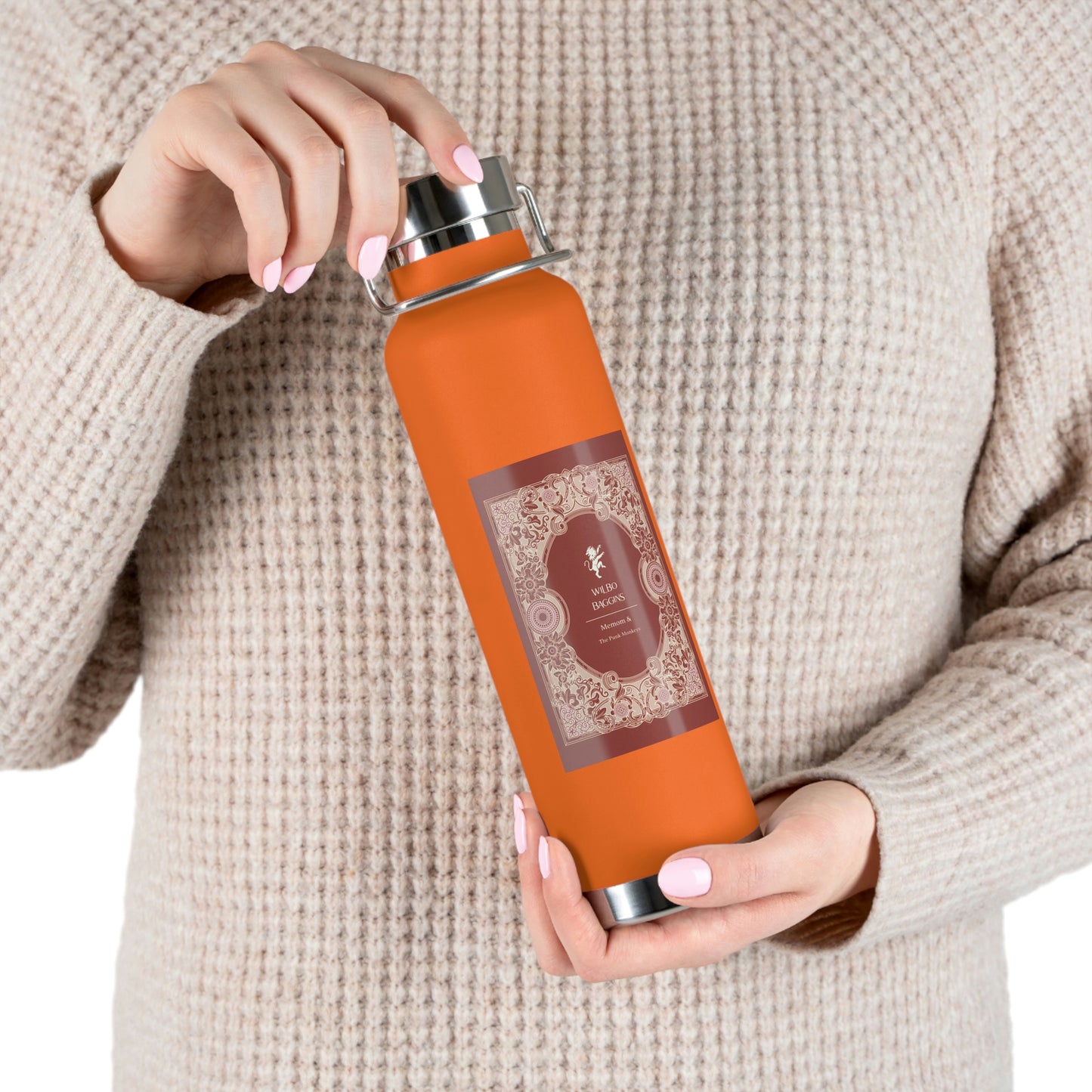 Willbo Baggins Copper Vacuum Insulated Bottle, 22oz