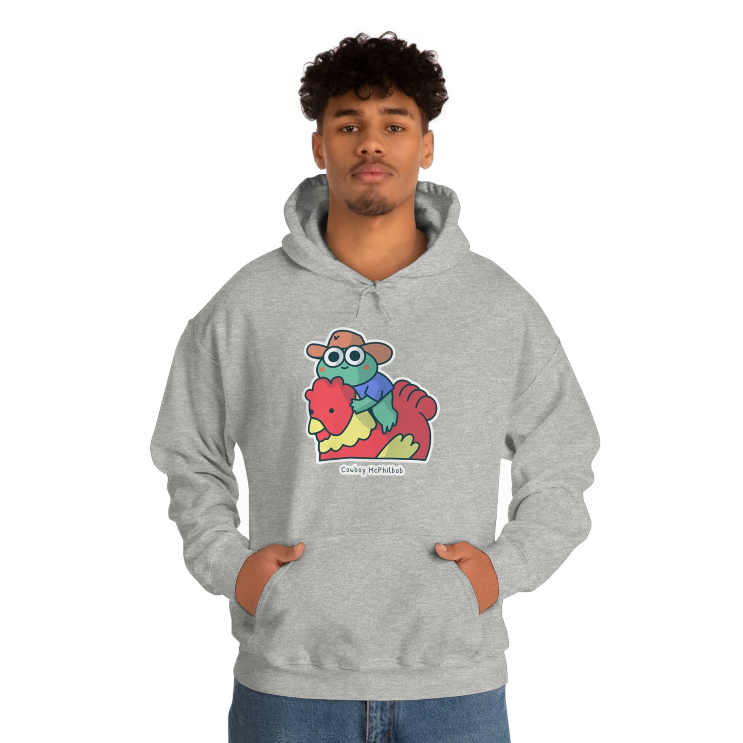 Cowboy McPhilbob Unisex Heavy Blend™ Hooded Sweatshirt