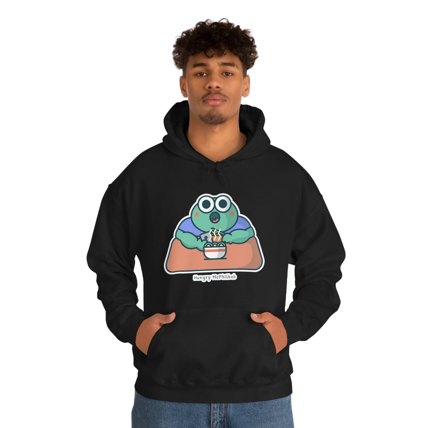 Hungry McPhilbob Unisex Heavy Blend™ Hooded Sweatshirt